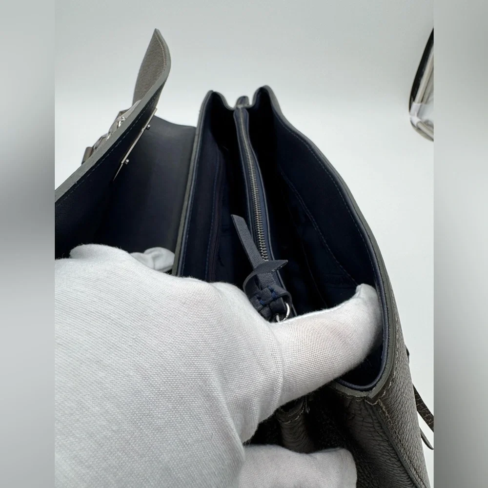 Longchamp Madeleine Leather Shoulder Bag - Picture 11 of 16